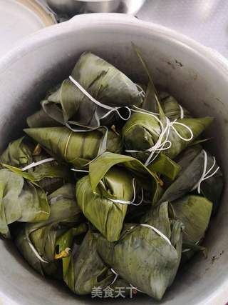 蜜豆蜜枣粽的做法步骤:12