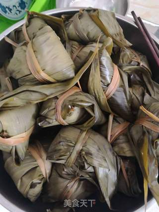 蜜豆蜜枣粽的做法步骤:13