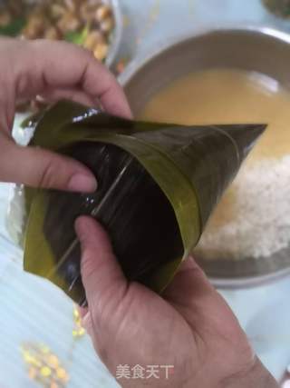 香糯低脂鸡肉粽的做法步骤:8