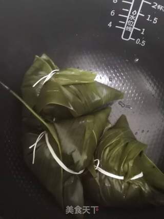 香糯低脂鸡肉粽的做法步骤:11