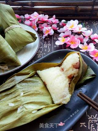 花生杂豆粽子的做法步骤：8