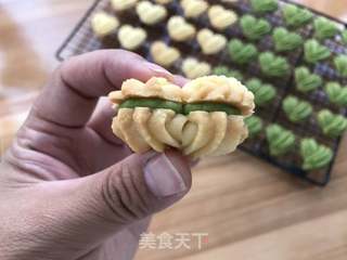 心形曲奇的做法步骤:14