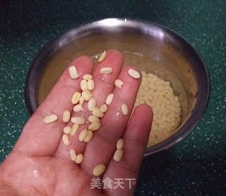 蔓越莓绿豆糕的做法步骤:2