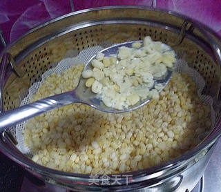 蔓越莓绿豆糕的做法步骤:4