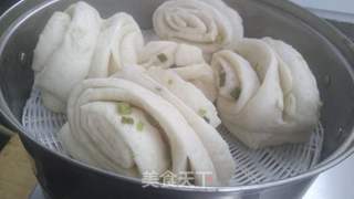 葱油花卷的做法步骤:8