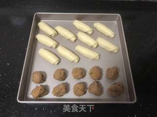 肉松老婆酥饼的做法步骤:8