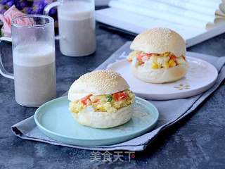 土豆沙拉汉堡的做法步骤：5