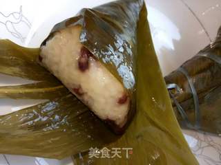 红豆糯米粽的做法步骤:11