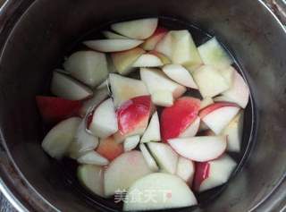 鲜桃水果羹的做法步骤:3
