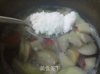 鲜桃水果羹的做法步骤:4