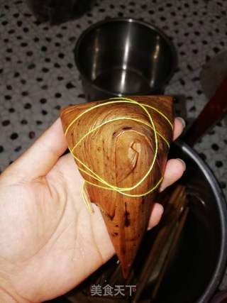肉粽子的做法步骤:9