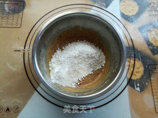 红糖巧克力小圆饼的做法步骤:6