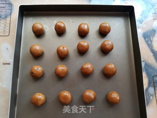 红糖巧克力小圆饼的做法步骤:8