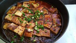麻婆豆腐的做法步骤:10