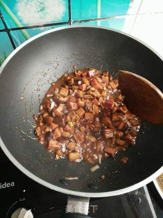 香菇炸酱面的做法步骤:10