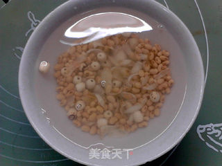 安神豆浆的做法步骤:2