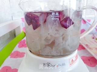 【宝宝辅食】紫薯银耳羹的做法步骤:5