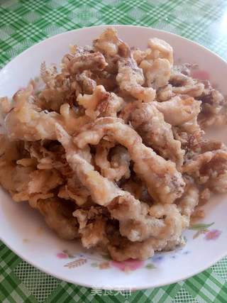 干炸蘑菇的做法步骤:4
