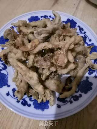 干炸蘑菇的做法步骤:3