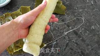 别样端午粽子之条粽(又称马蹄粽)的做法步骤:19