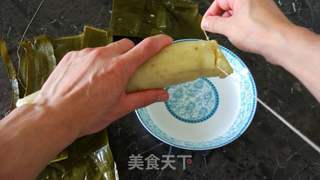 别样端午粽子之条粽(又称马蹄粽)的做法步骤:22