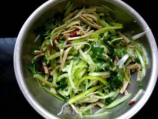 老虎菜的做法步骤:11