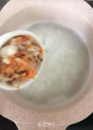五彩鲜味粥的做法步骤：8