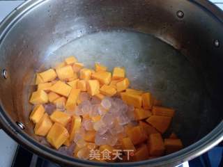 南瓜银耳羹的做法步骤：5
