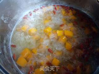 南瓜银耳羹的做法步骤：6