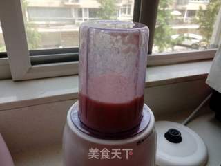 蜜桃西瓜沙冰的做法步骤:4