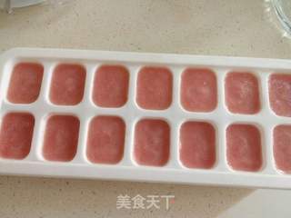 蜜桃西瓜沙冰的做法步骤:6