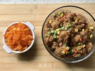 蛋黄烧卖的做法步骤:9