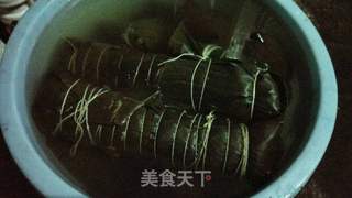 别样端午粽子之条粽(又称马蹄粽)的做法步骤:16
