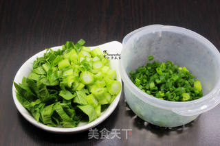 菜心鱼肉粥的做法步骤:6