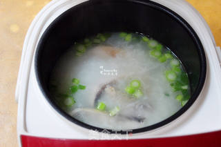 菜心鱼肉粥的做法步骤:7