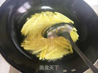 炸薯条的做法步骤:4