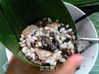 松茸坛子肉粽的做法步骤:13