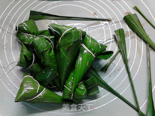 松茸坛子肉粽的做法步骤:16