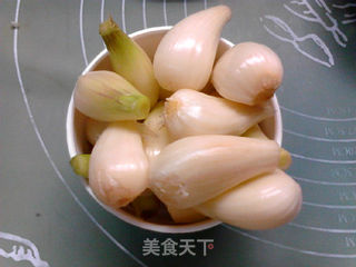 糖醋藠头的做法步骤:2