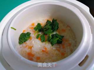 【宝宝辅食】干贝菠菜粥的做法步骤:9