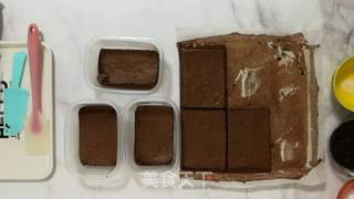 奥利奥咸奶油盒子蛋糕的做法步骤:9