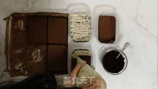 奥利奥咸奶油盒子蛋糕的做法步骤:13