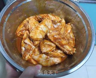 肯德基新奥尔良烤鸡中翅的做法步骤:3