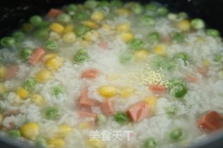 有家鲜厨房：蔬菜鲜米粥的做法步骤：5