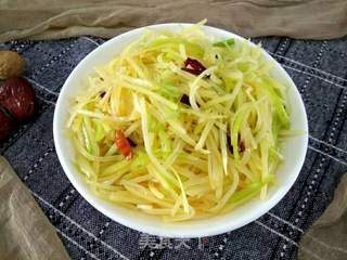 凉拌尖椒土豆丝的做法步骤:11