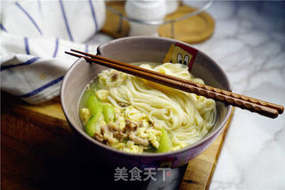 鲜汤肉末面的做法步骤:8