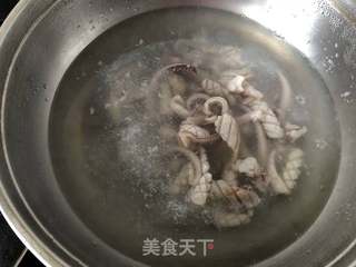 铁板鱿鱼的做法步骤:3