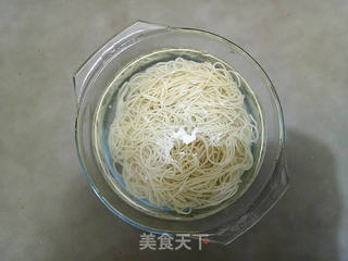鸡丝凉面的做法步骤:10