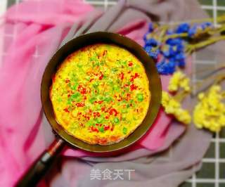 多彩蛋饼的做法步骤:16