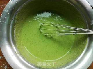 翡翠鸡蛋饼的做法步骤:7